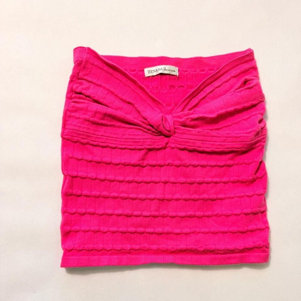 Zenana Pink Tube Top
